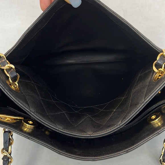 SOLD! Chanel Quilted Lambskin CC Tote - Picture 13 of 16